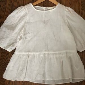 H&M Peplum Blouse